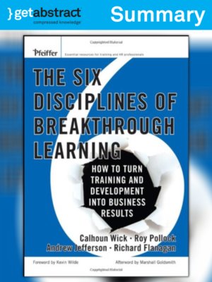 cover image of The Six Disciplines of Breakthrough Learning (Summary)